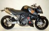 Padací chrániče (horní) - KTM 990/990R Super Duke & 990SM '08- černé